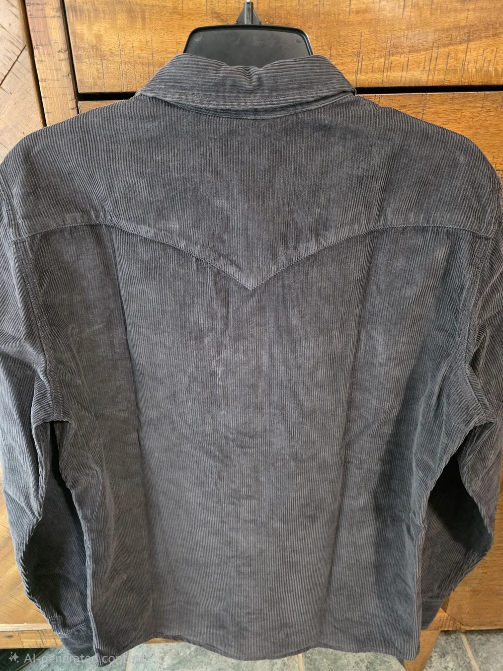NWT! Levi's Classic Western Standard Fit corduroy snap-button shirt